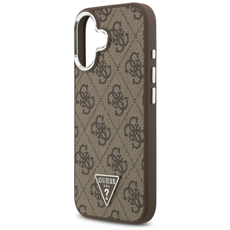 Guess 4G Triangle Logo MagSafe - Case iPhone 17 (brown) 6