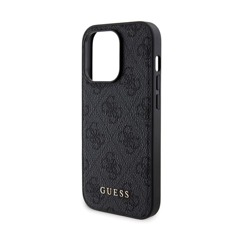 Guess Bundle Pack MagSafe 4G Metal Gold Logo - Case set + Power Bank 5000mAh MagSafe iPhone 13 Pro (black) 6