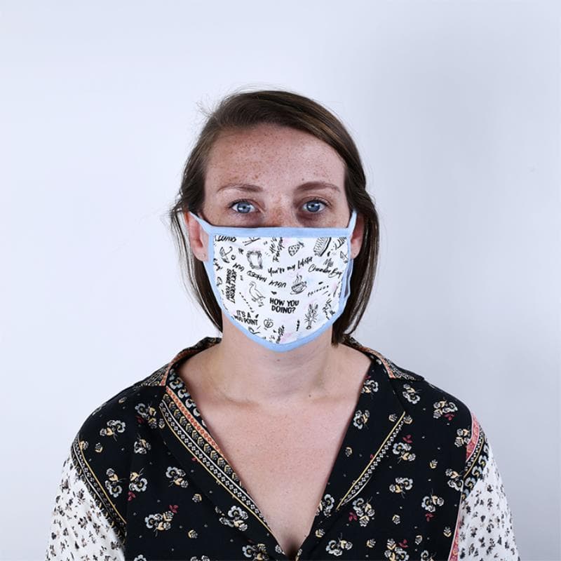 Friends - Protective mask with a triple filter 2