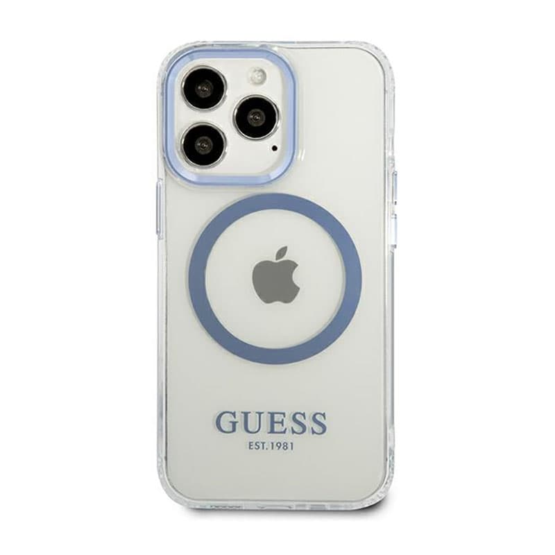 Guess Metal Outline MagSafe - Case for iPhone 13 Pro (Clear) 3