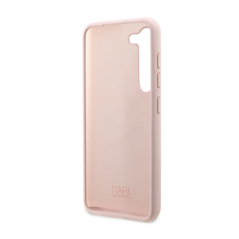 Karl Lagerfeld Silicone NFT Ikonik - Case for Samsung Galaxy S23 (Pink) 7