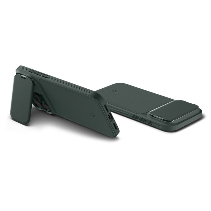 Spigen Optik Armor Mag MagSafe - Case for iPhone 17 Pro Max (Abyss Green) 6