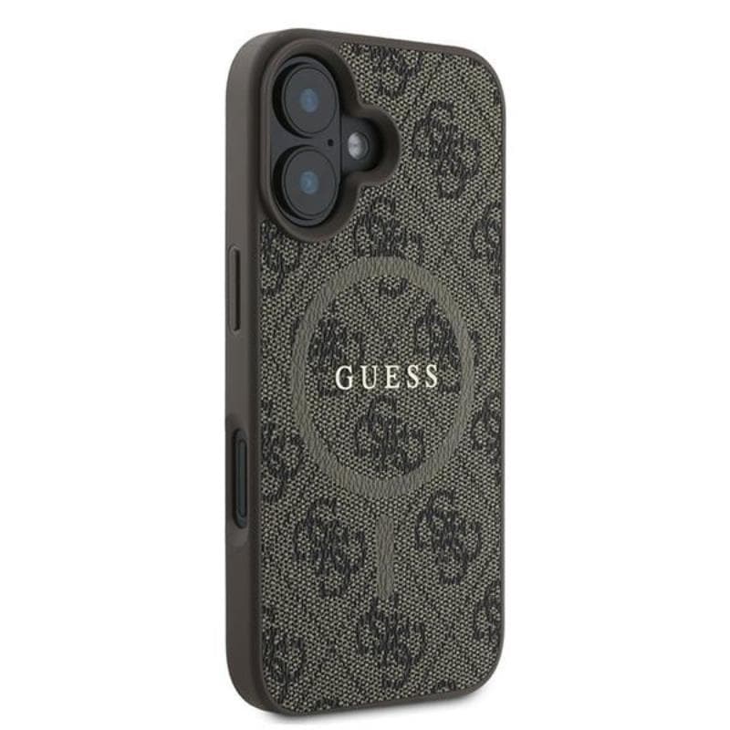 Guess 4G Ring Classic Logo MagSafe - Case iPhone 16 Plus (brown) 4