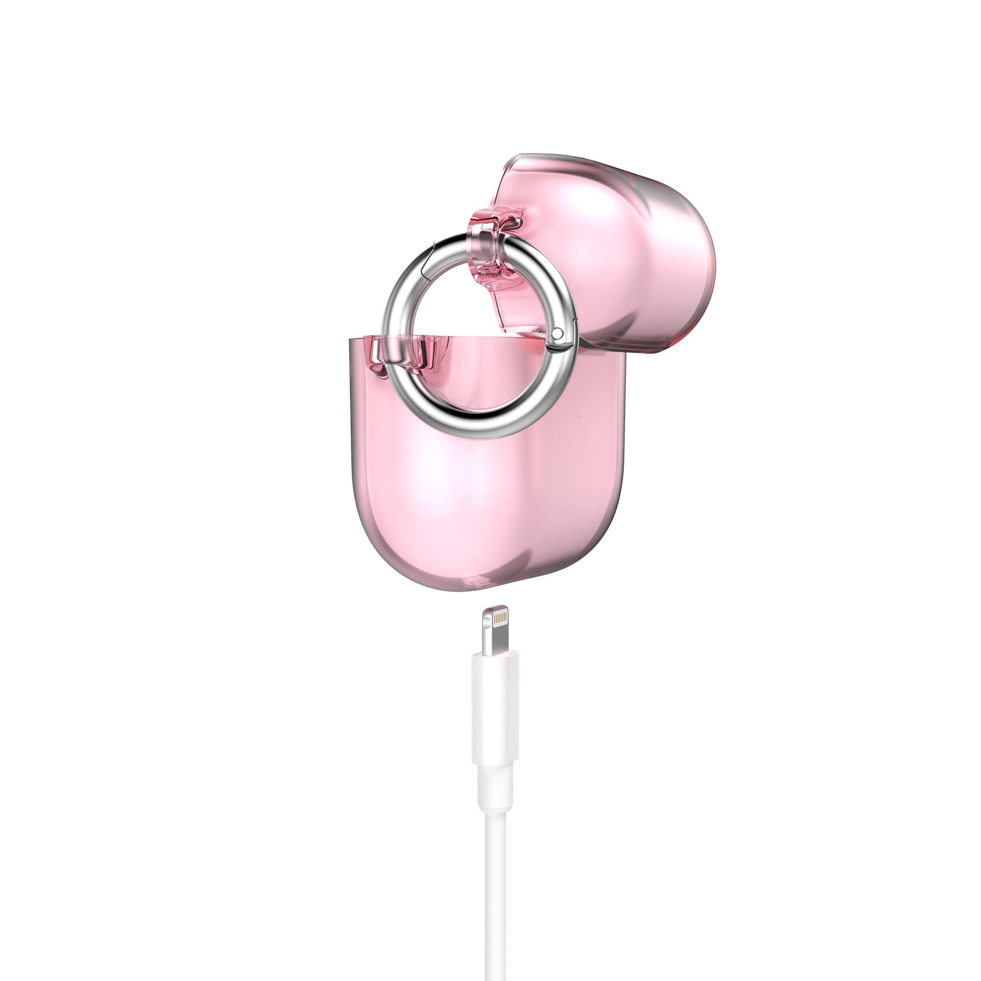 Speck Presidio Clear - Case for Apple Airpods 3 gen with Microban (Icy Pink) 3