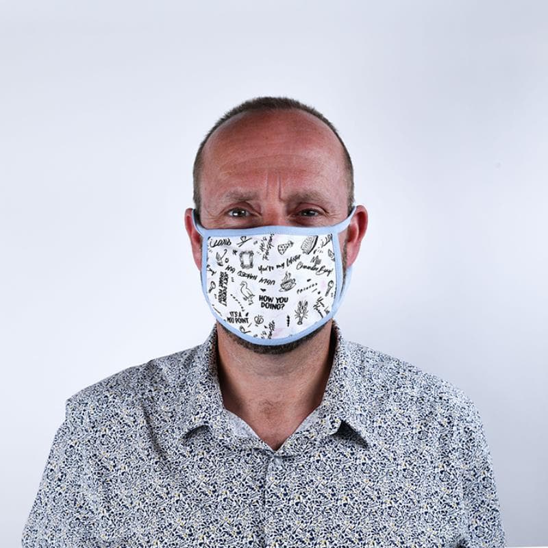 Friends - Protective mask with a triple filter 3