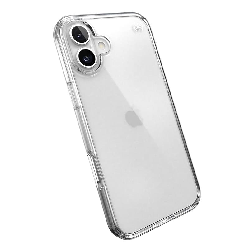Speck Presidio Perfect-Clear - iPhone 16 Plus Case (Clear) 8