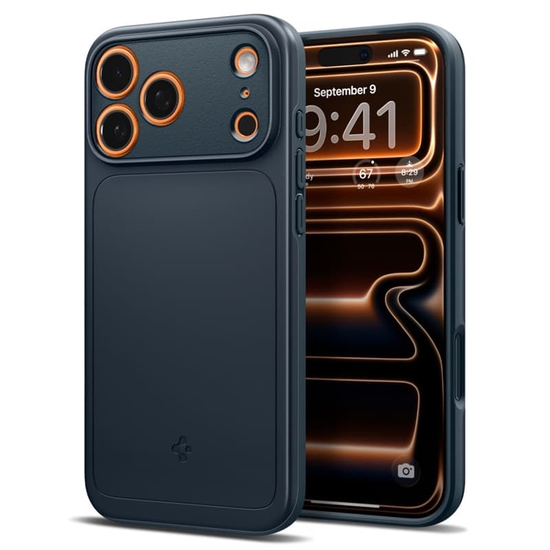 Spigen Thin Fit Mag MagSafe - Case for iPhone 17 Pro Max (Metal Slate) 3