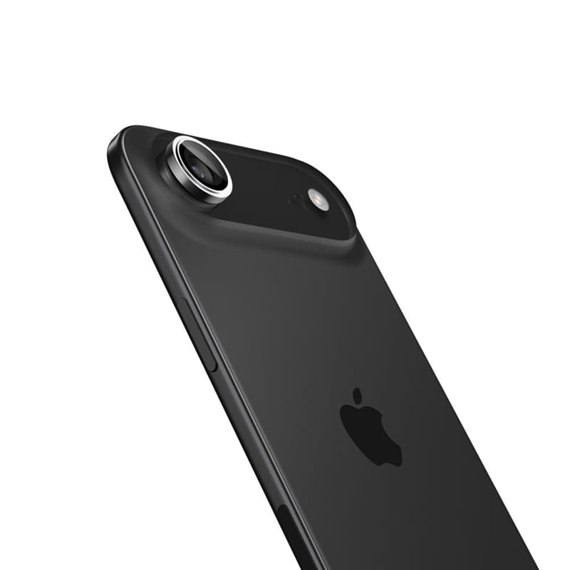 Spigen Optik Pro GLAS.TR EZ Fit Camera Protector 2-Pack - Camera Lens Glass for iPhone Air (2 pcs) (Silver) 3