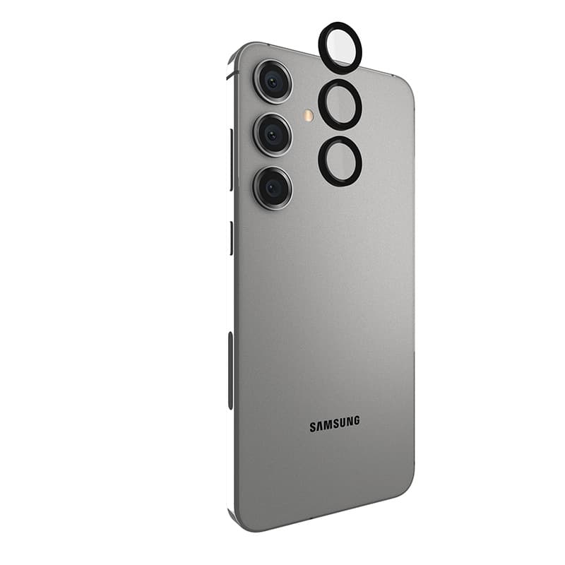 Case-Mate Aluminum Ring Lens Protector - Protective Glass for the camera lens of the Samsung Galaxy S24+ (Black) 1
