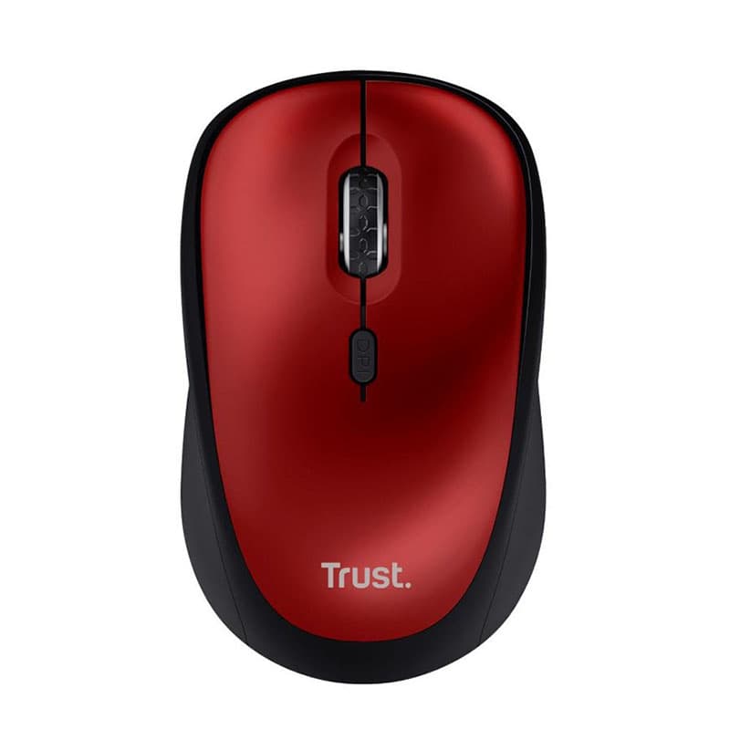 Trust Yvi+ - ECO wireless mouse (Red) 4