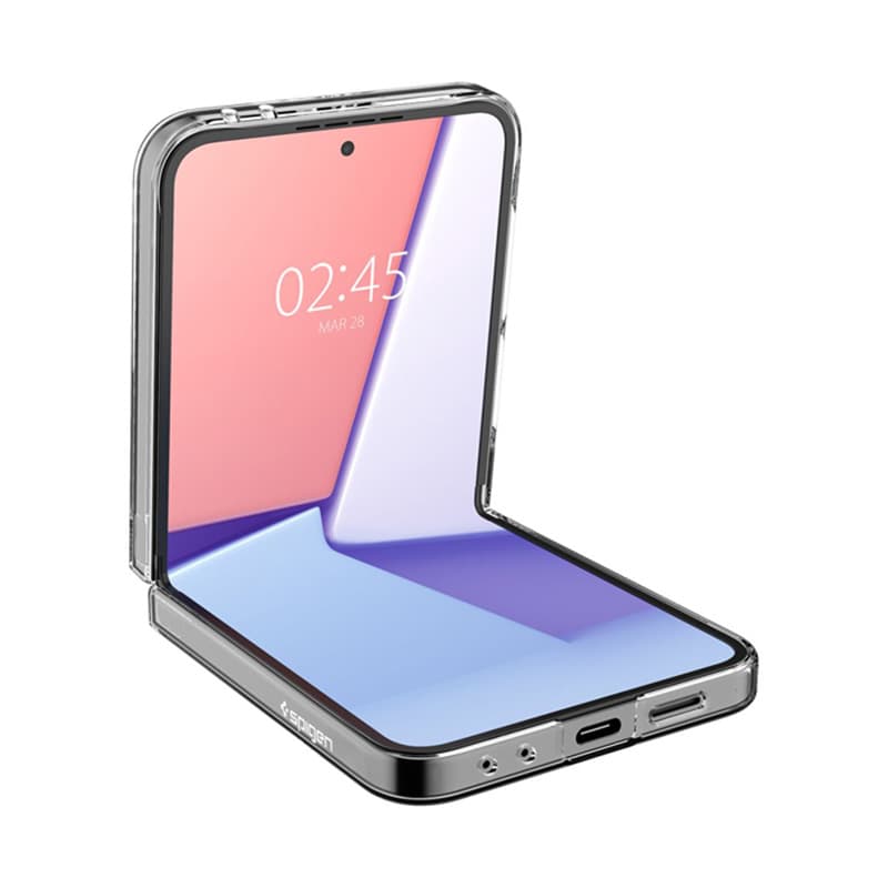 Spigen Airskin - Case for Samsung Galaxy Z Flip 6 / 7 FE (Crystal Clear) 6