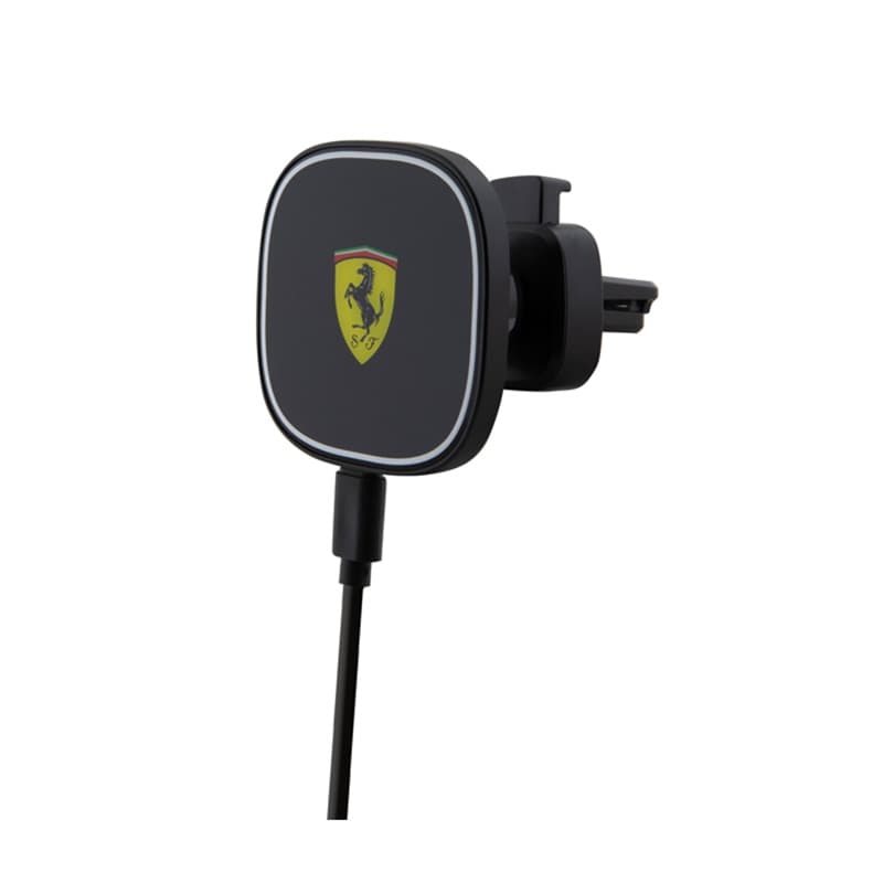 Ferrari MagSafe Collection - Magnetic car holder with 15W wireless charging (black) 1