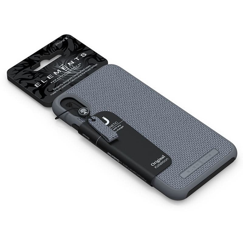 Nordic Elements Original Idun - Case for iPhone XR (Mid Grey) 5