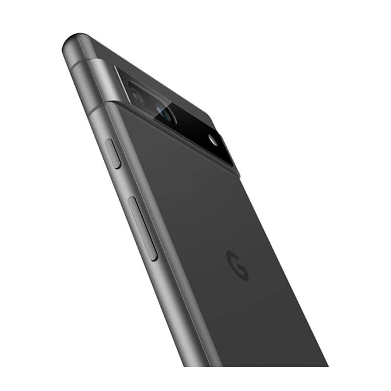 Spigen Optik.TR EZ Fit Camera Lens Protector 2-Pack - Lens protection glass for Google Pixel 7A (2-pack) (Black) 5