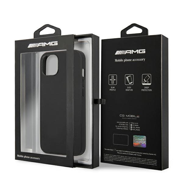 AMG Leather Hot Stamped - Case for iPhone 14 Plus (Black) 8