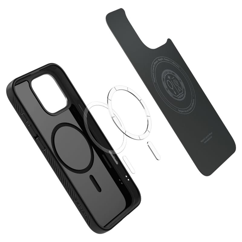 Spigen Liquid Air T Mag MagSafe - Case for iPhone 16 Pro Max (Matte Black) 7