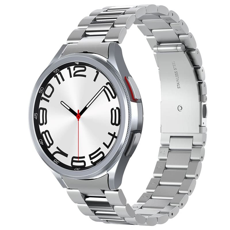 Spigen Modern Fit Band - Bracelet for Samsung Galaxy Watch 6 Classic 47 mm (Silver)
