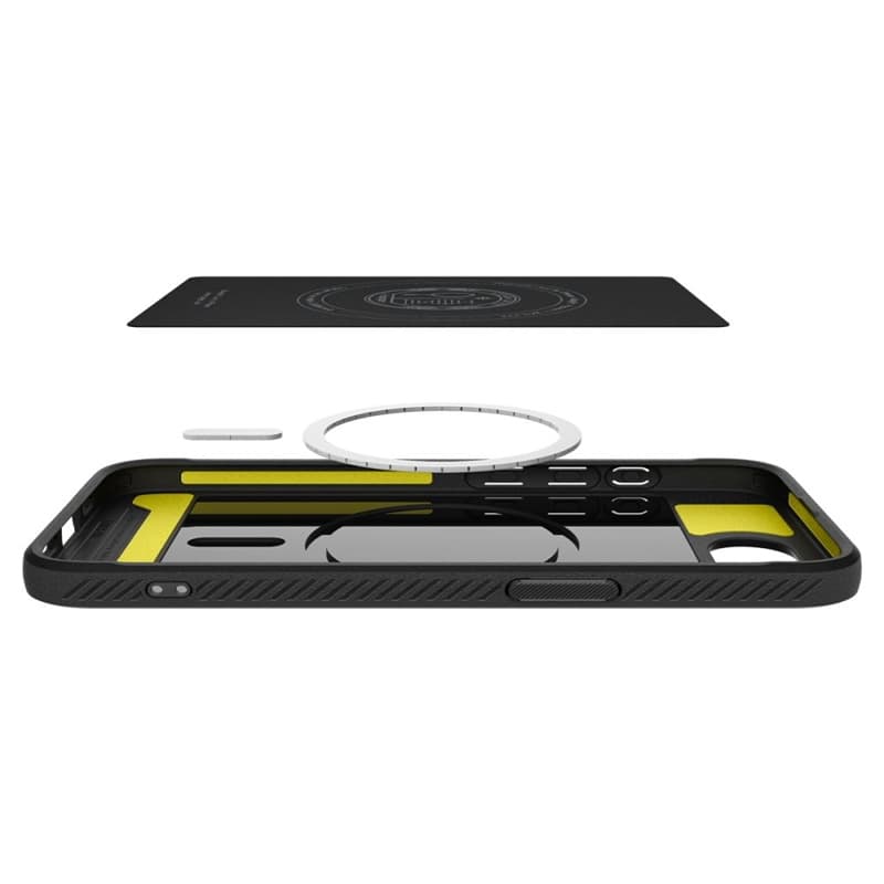 Spigen Rugged Armor Mag MagSafe - Case for iPhone 17e / 16e (Matte Black) 8