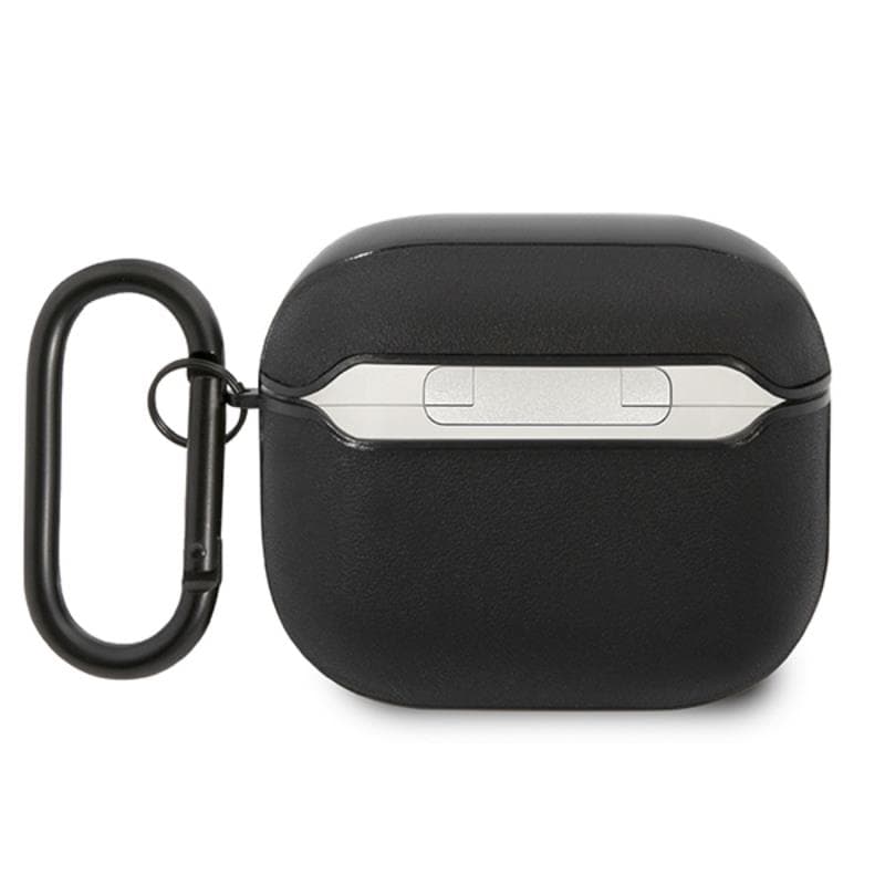 AMG Leather Big Logo - Case for Apple AirPods 3 (Black) 2