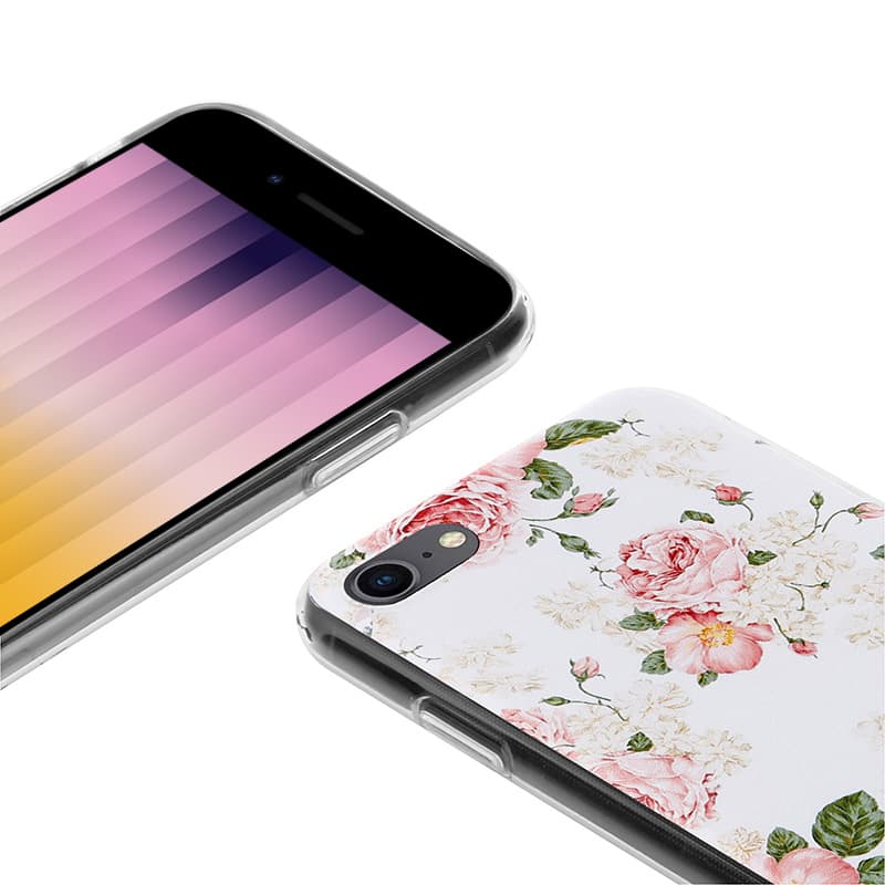Crong Flower Case – iPhone SE (2022/2020) / 8 / 7 Case (Pattern 02) 3