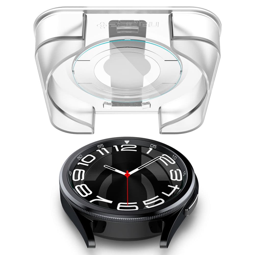 Spigen GLAS.TR EZ FIT 2-Pack - Tempered glass for Samsung Galaxy Watch 6 Classic 43 mm (2 pcs) 4