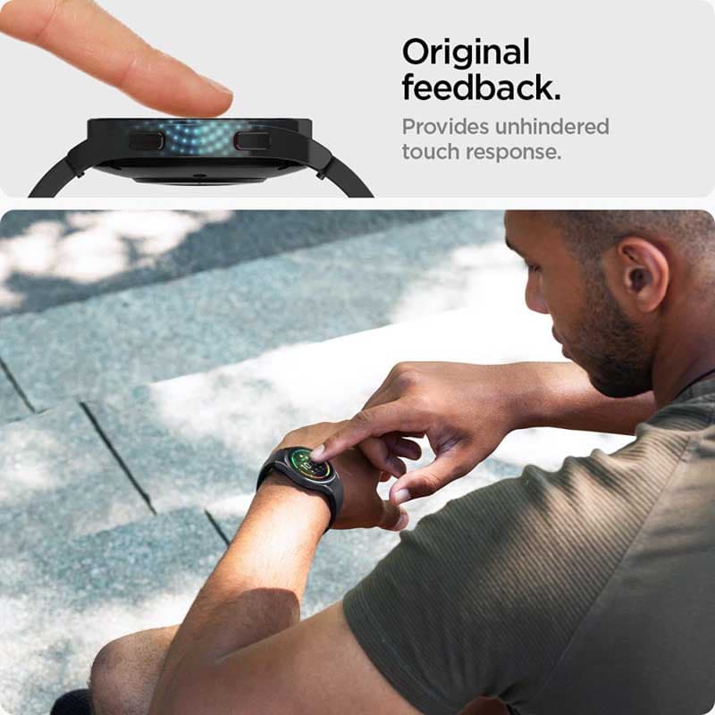 Spigen GLAS.TR EZ FIT 2-Pack - Tempered glass for Samsung Galaxy Watch 5 Pro 45 mm (2 pcs) 8