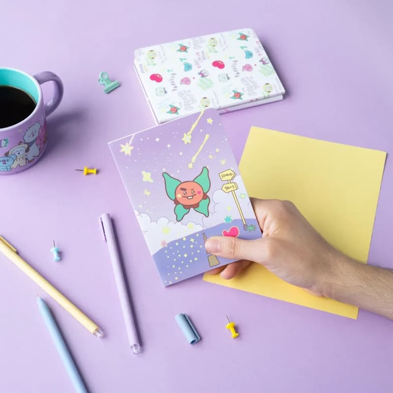 BT21 - Set of A6 SHOOKY notebooks (3 pieces) 4