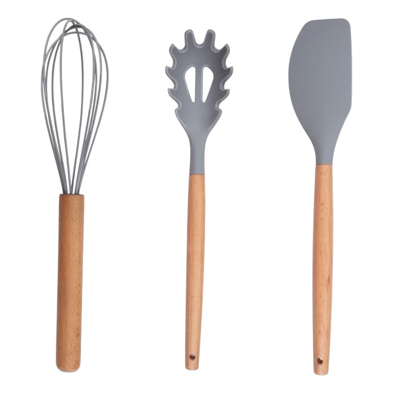 Alpina - Set of silicone kitchen utensils with a stand, 12 pieces 5