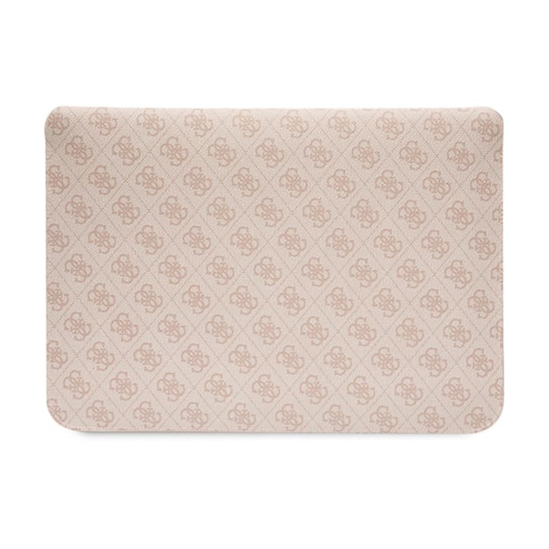 Guess 4G Stripe Metal Logo Computer Sleeve - 14" Notebook Case (Pink) 3