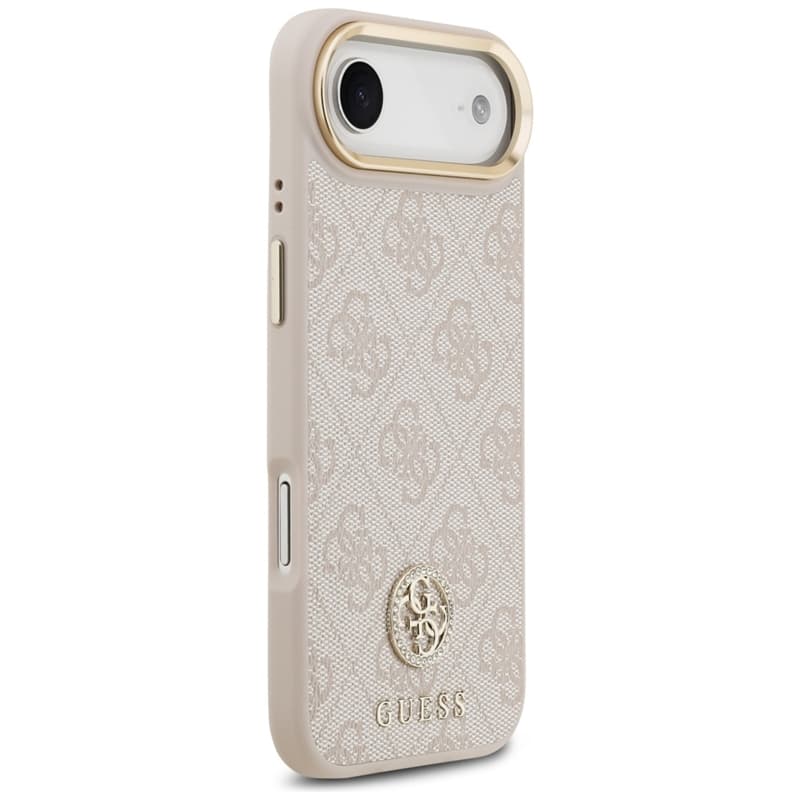 Guess 4G Strass Logo MagSafe - Case iPhone Air (Pink) 4