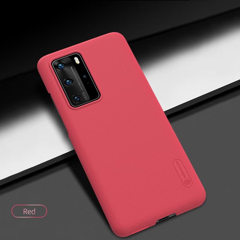 Nillkin Super Frosted Shield - Case for Huawei P40 Pro (Bright Red) 7