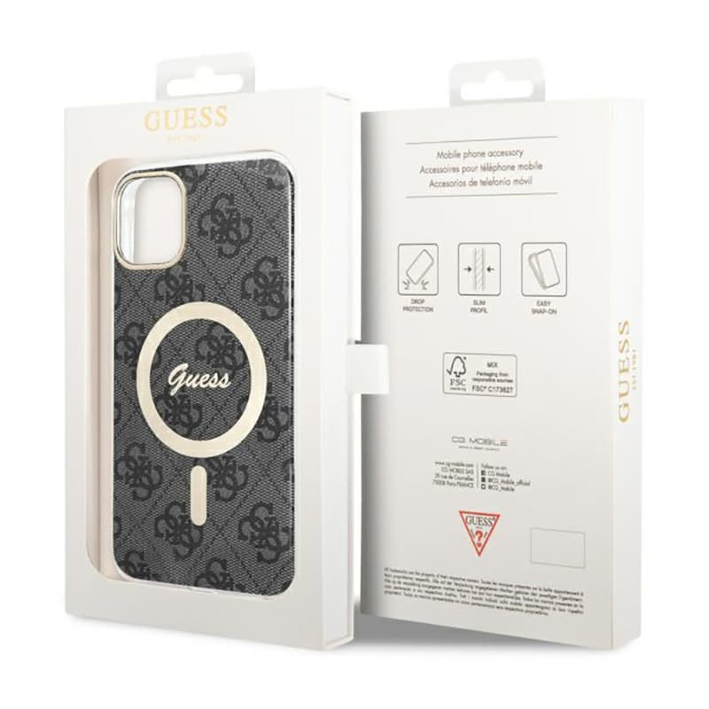 Guess 4G MagSafe - Case for iPhone 11 (Black) 7