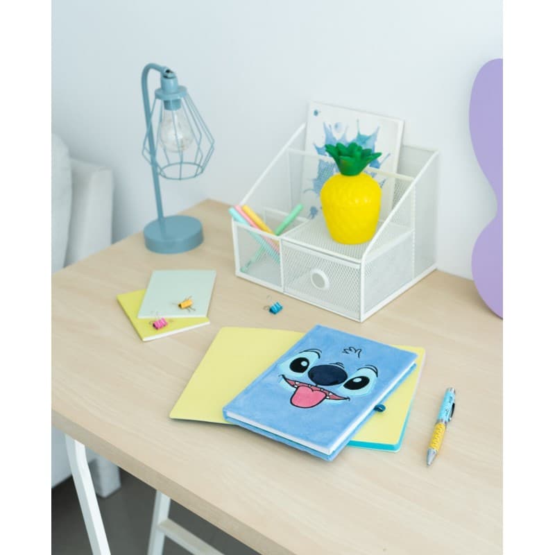 Disney Stitch - Plush A5 notebook + pen flashlight from the Tropical collection 5