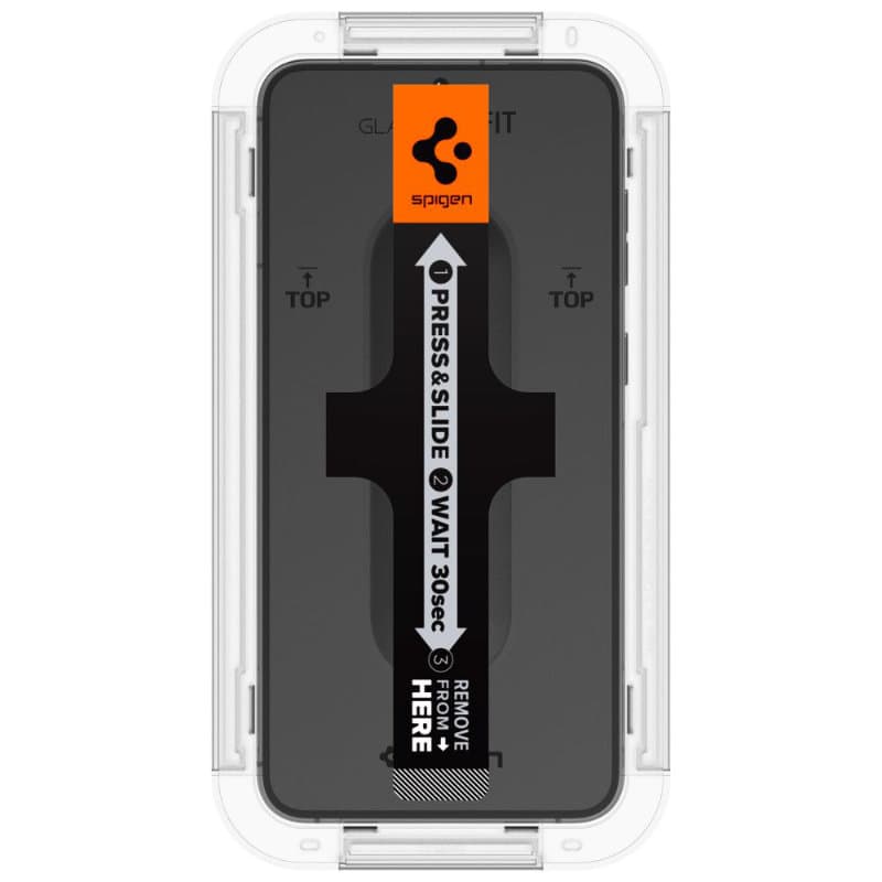 Spigen Glas.TR EZ Fit 2-Pack - Tempered Glass for Samsung Galaxy S23 2 pcs. (Transparent) 2