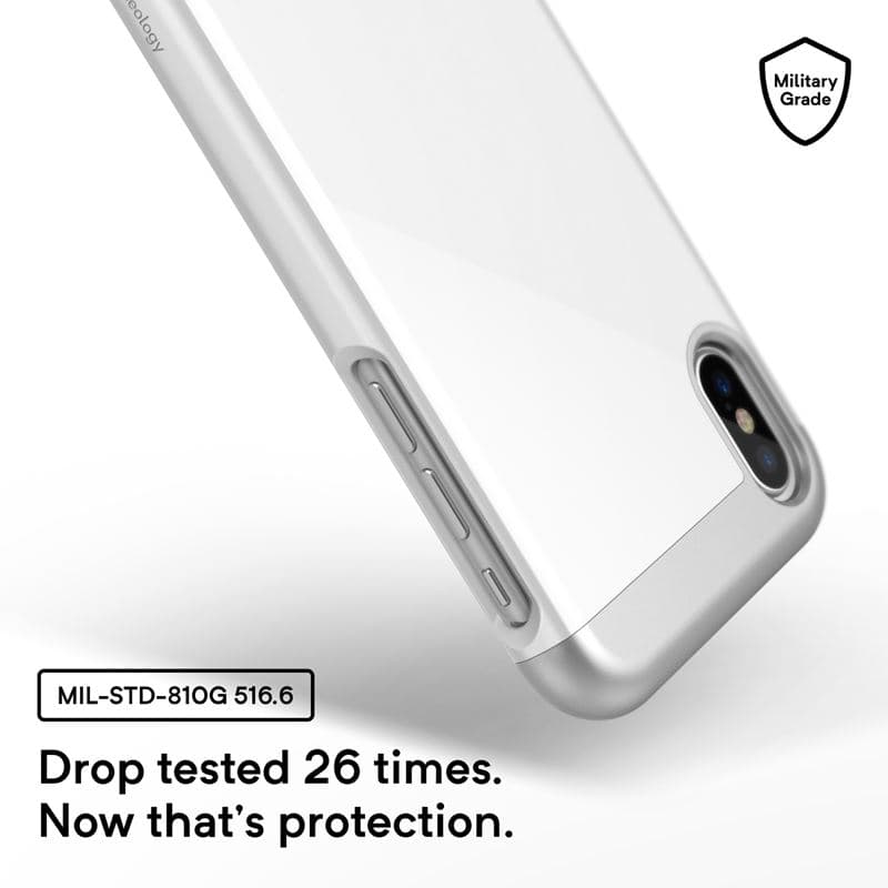 Caseology Savoy Case for iPhone Xs / X (White) 7