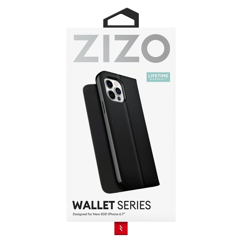 ZIZO WALLET Series iPhone 13 Pro Max Case - Black 4