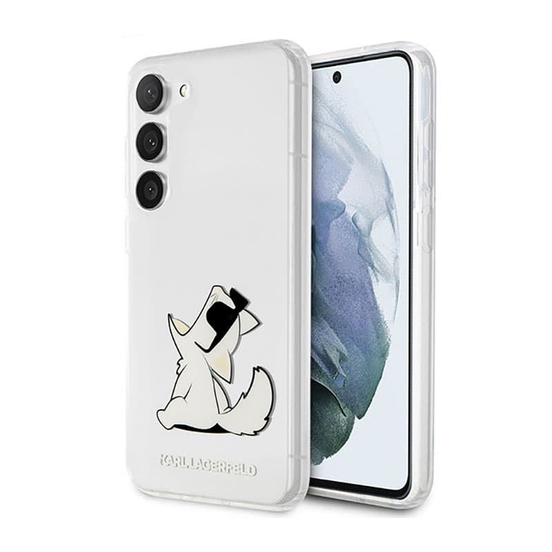 Karl Lagerfeld Choupette Fun - Case for Samsung Galaxy S23+ (Clear) 1