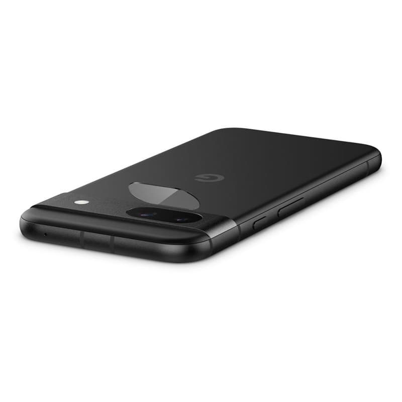 Spigen Optik.TR EZ Fit Camera Lens Protector 2-Pack - Lens protection glass for Google Pixel 8A (2 pcs) (Black) 6