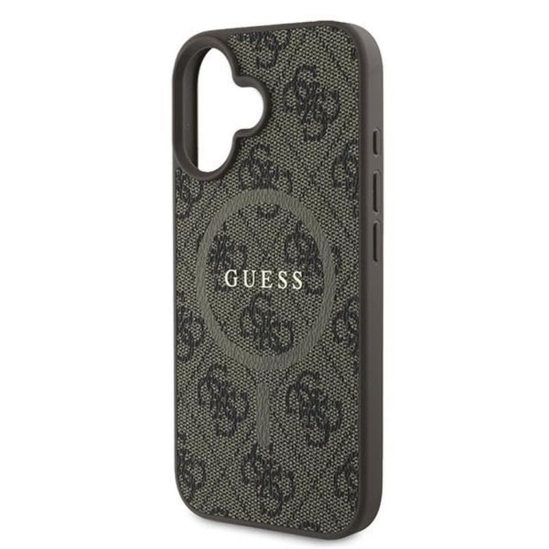 Guess 4G Ring Classic Logo MagSafe - Case iPhone 16 Plus (brown) 6