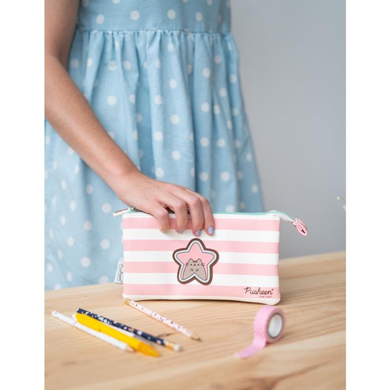 Pusheen - Pencil case / cosmetic bag from the Rose collection 8