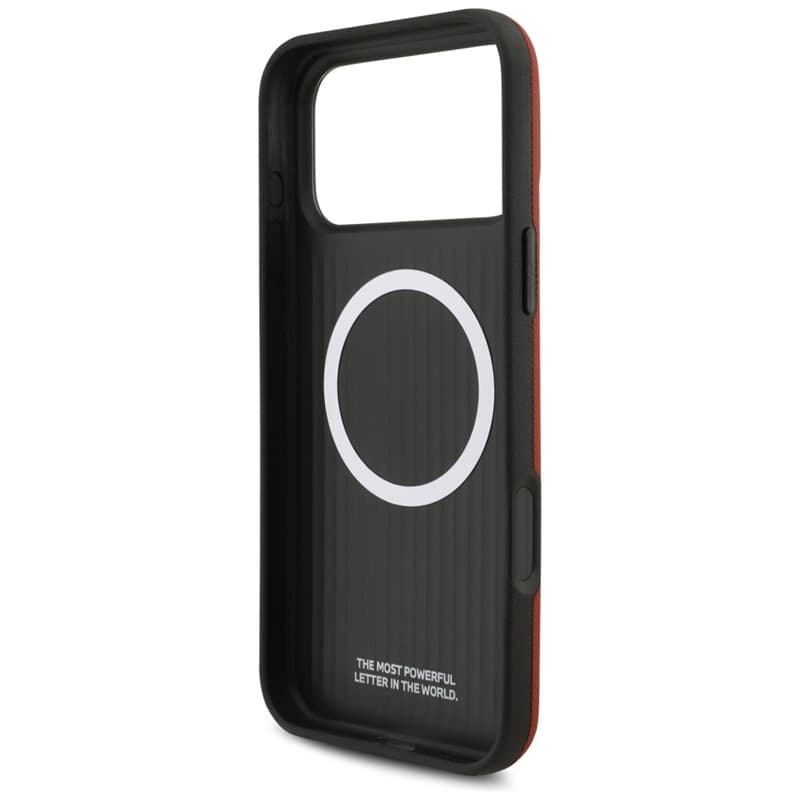 BMW M FW Metal Logo MagSafe - Case iPhone 17 Pro Max (red) 7