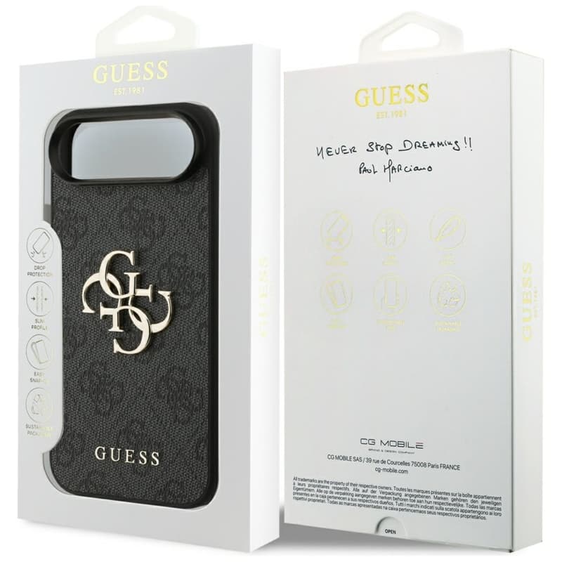 Guess 4G Big Logo - Case iPhone Air (black) 8