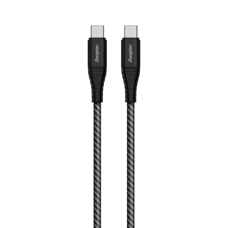 Energizer Ultimate - USB-C to USB-C 100W connecting cable 2m (Black)