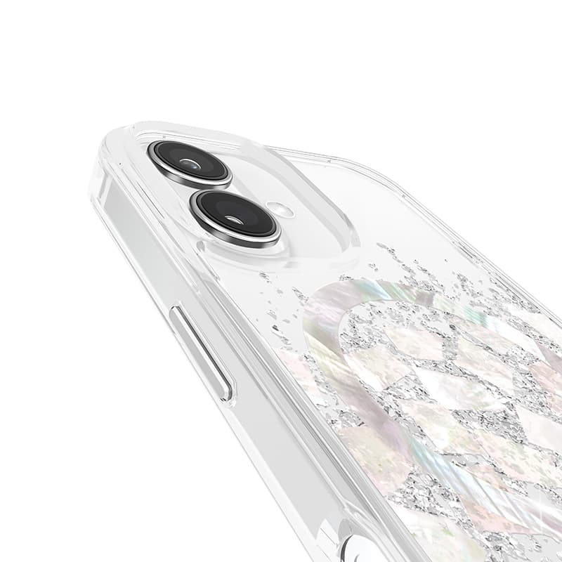 Case-Mate Karat MagSafe - Case for iPhone 16 with Pearl Inlay (A Touch of Pearl) 8