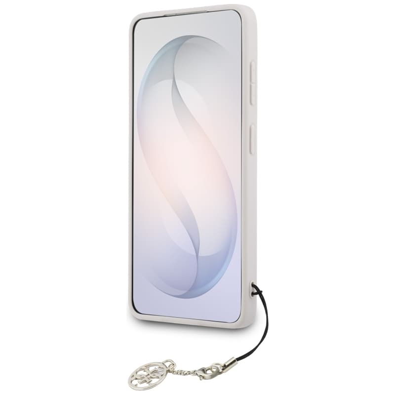 Guess 4G Classic Logo Charm MagSafe - Samsung Galaxy S26 Case (Pink) 4