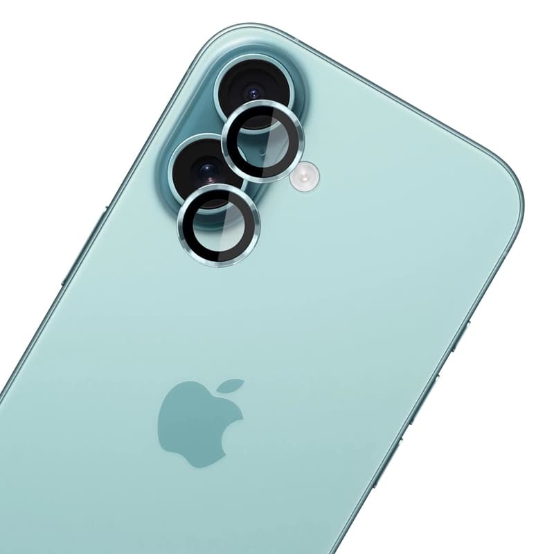 3mk Lens Protection Pro - Camera Lens Glass for iPhone 17 (Green) 2