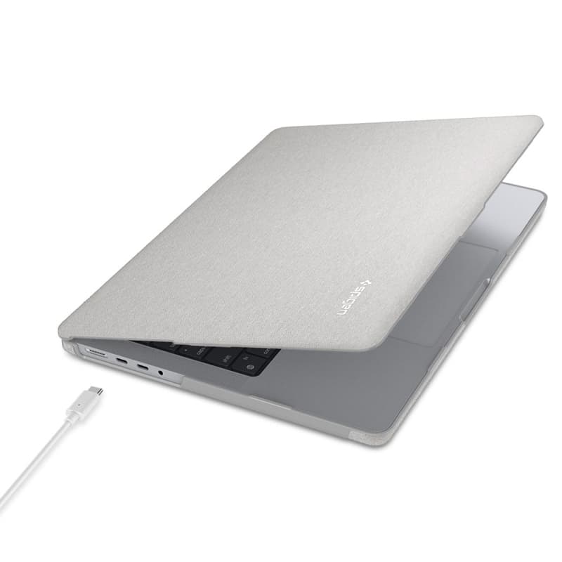 Spigen Urban Fit - Case for MacBook Pro 16" (M5/M4/M3/M2/M1/2026-2021) (Heather Grey) 2