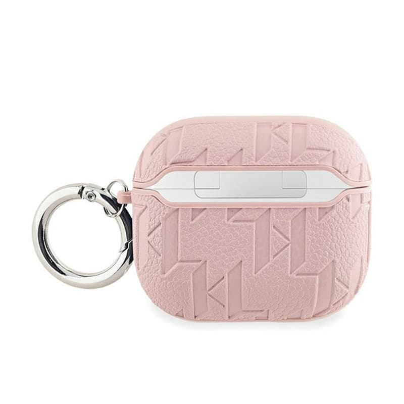 Karl Lagerfeld Monogram Choupette Head - AirPods 3 Case (pink) 2