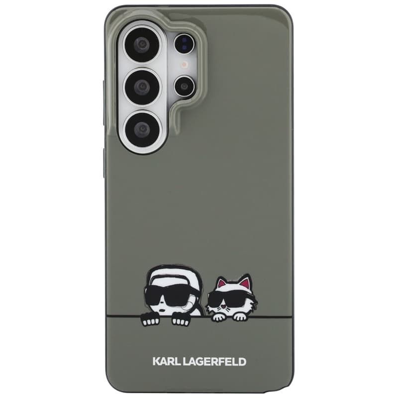 Karl Lagerfeld IML Peekaboo Karl & Choupette MagSafe - Samsung Galaxy S26 Ultra Case (Black) 3