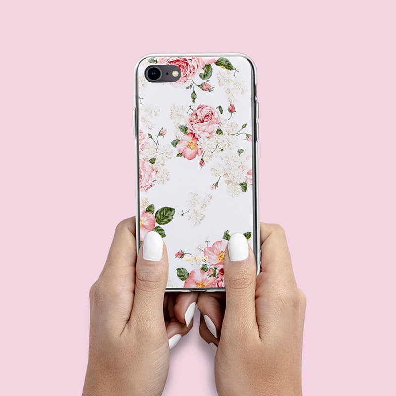 Crong Flower Case – iPhone SE (2022/2020) / 8 / 7 Case (Pattern 02) 5